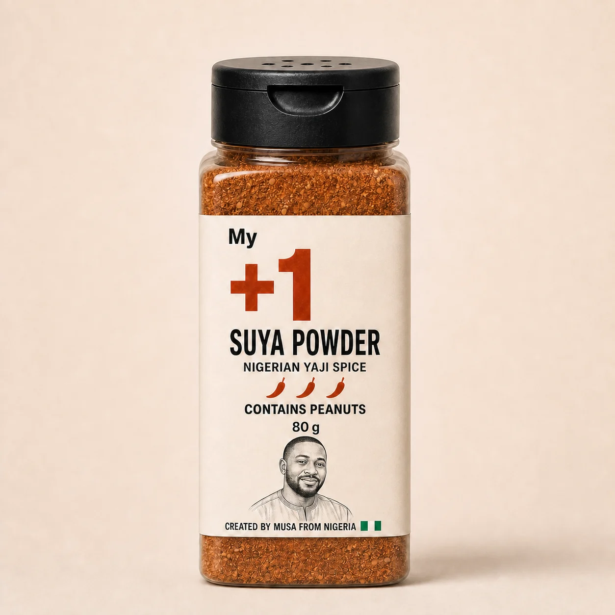 Suya Powder bottle